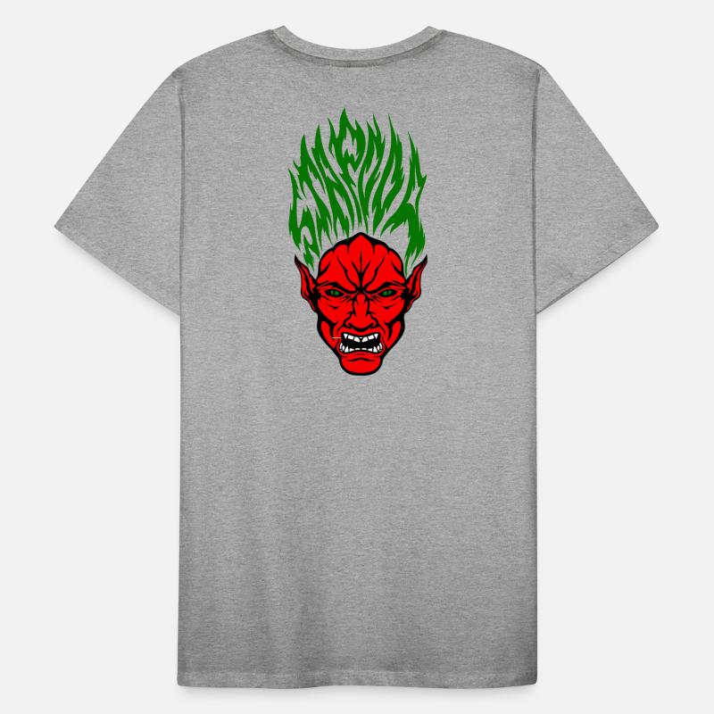 Stapooa Dämon Farbe Männer Premium Bio T-Shirt