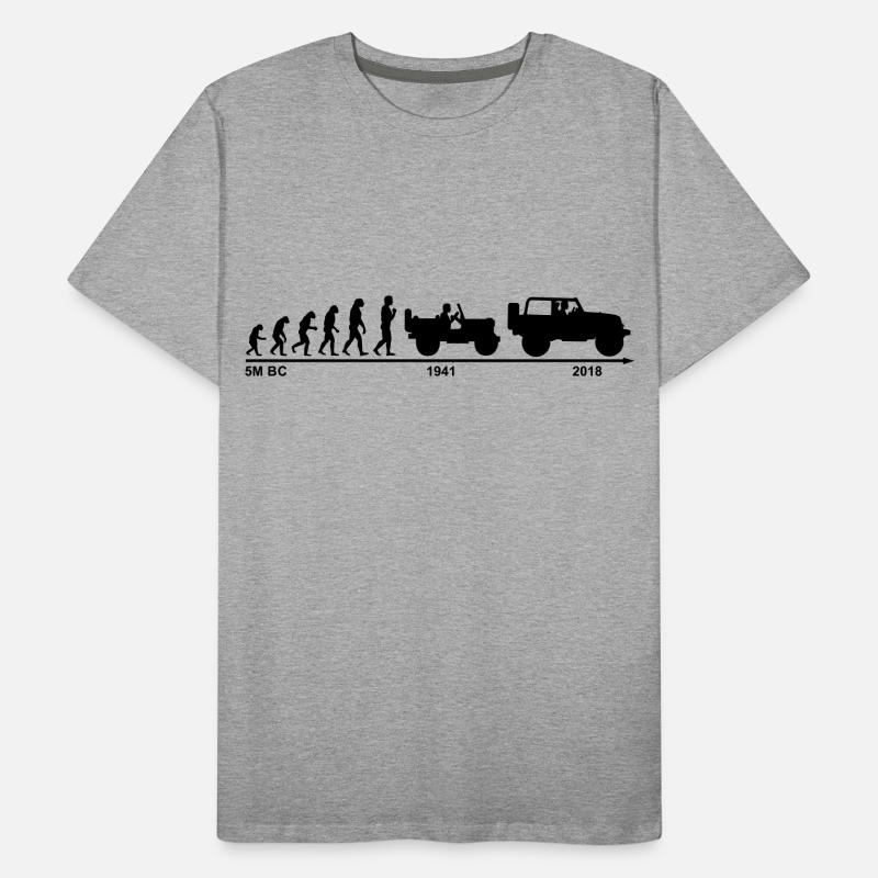 jeep evolution Männer Premium Bio T-Shirt
