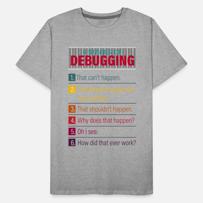 tech, tech tech support, geek, Männer Premium Bio T-Shirt
