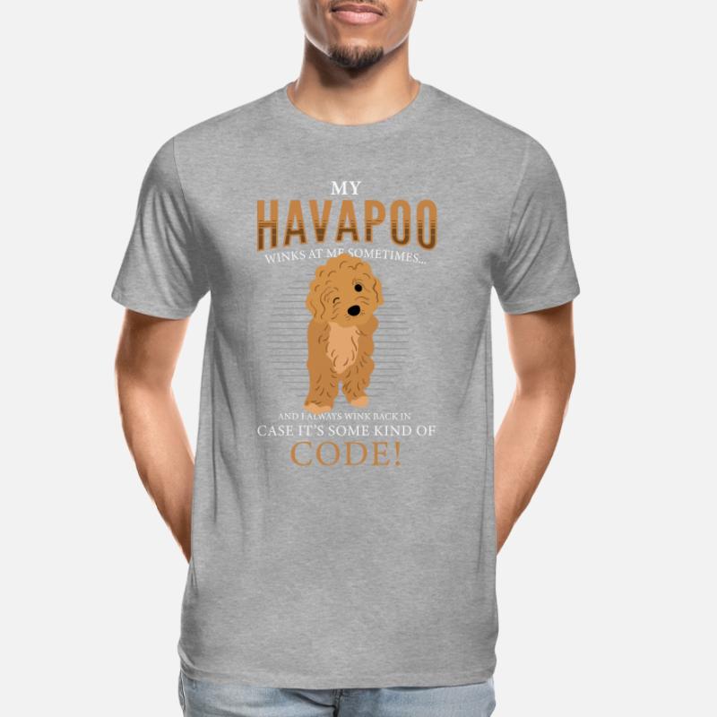 havapoo, havapoo puant métis, havapoo humor, T-shirt bio Premium Homme