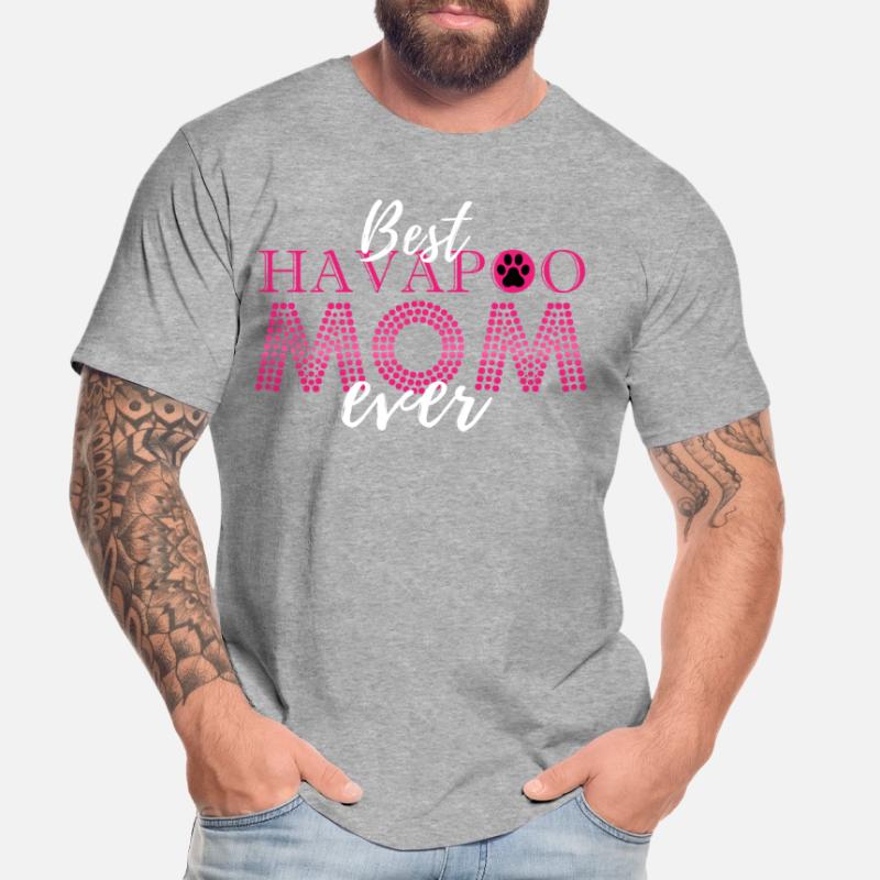 havapoo, havapoo havapoo himmel, Pudel Mischling, Männer Premium Bio T-Shirt