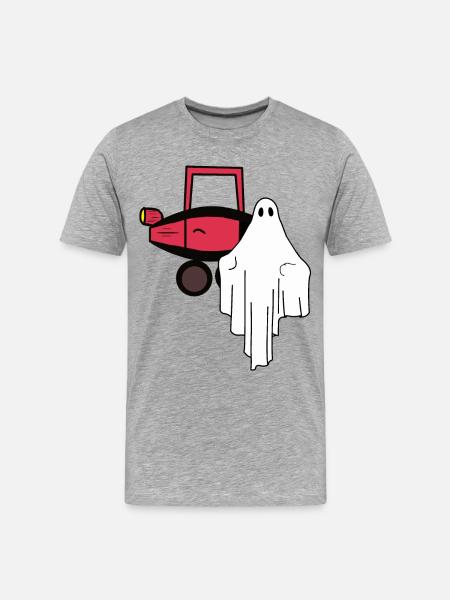 Conducteur à contresens conduisant une voiture Permis de conduire Conducteur - T-shirt bio Premium Homme - gris chiné