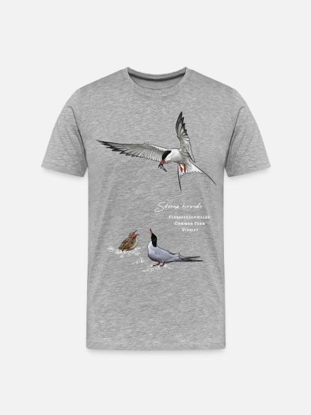 Flussseeschwalbe - Männer Premium Bio T-Shirt -