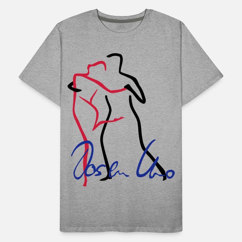 Tango-1 Männer Premium Bio T-Shirt