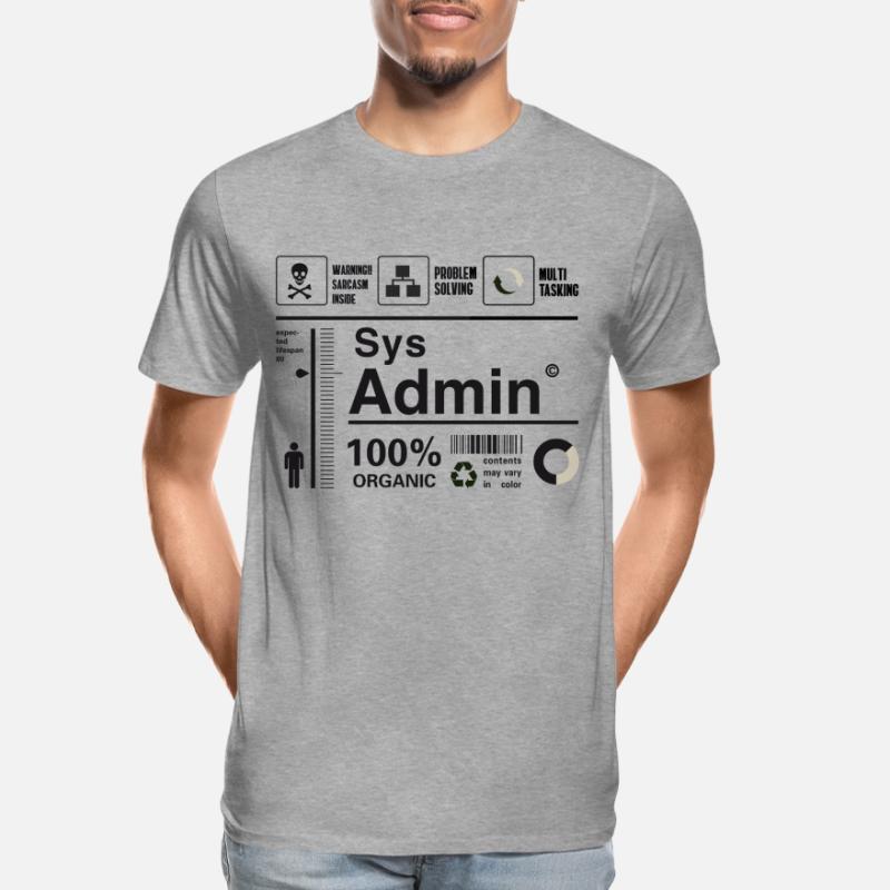 Sys Admin Problem Computer Nerd pc Platine cpu ner Männer Premium Bio T-Shirt