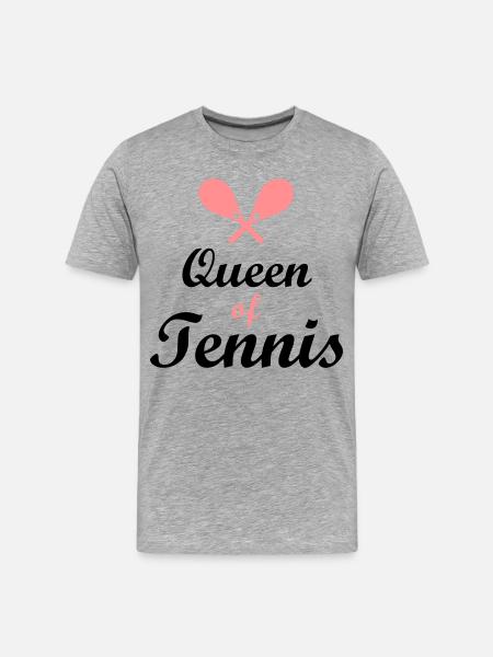 tennis - T-shirt bio Premium Homme - gris chiné