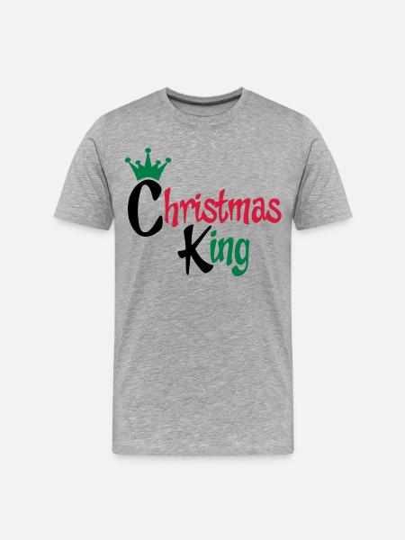 Noël - T-shirt bio Premium Homme - gris chiné