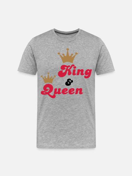 mariage - T-shirt bio Premium Homme - gris chiné