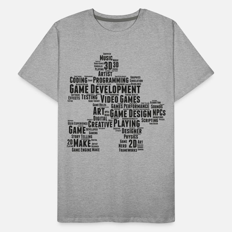 Game Dev T-shirt bio Premium Homme