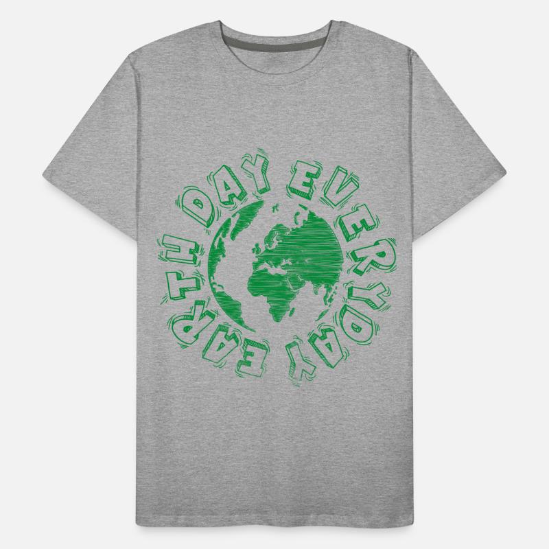 Conception Globale de la Conscience de la Terre T-shirt bio Premium Homme