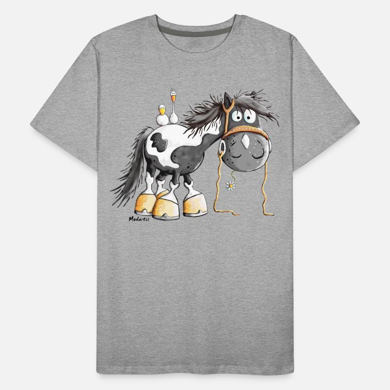 Schecki Schecke Männer Premium Bio T-Shirt