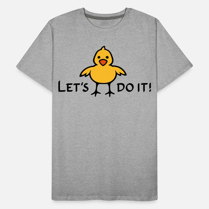 Let's do it! Men's Premium Organic T-Shirt
