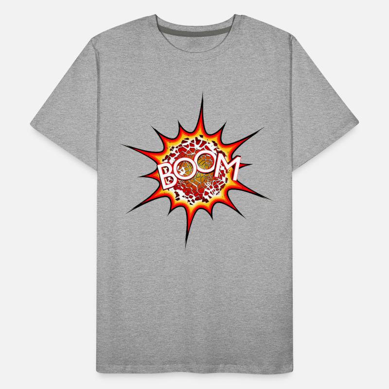 Explosion, bombe, explosion, bombe # T-shirt bio Premium Homme