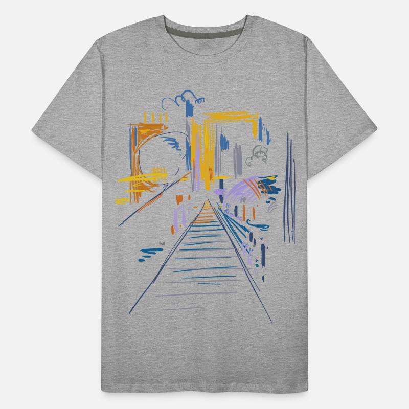 Architecture Abstraite T-shirt bio Premium Homme