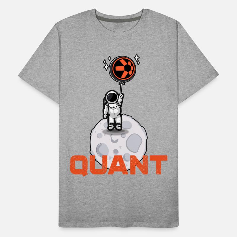 Quant Krypto Shirt Crypto Blockchain Geld Geschenk Männer Premium Bio T-Shirt