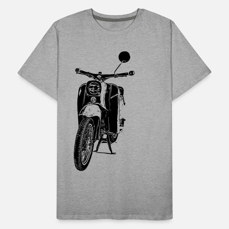Schwalbe Moped Männer Premium Bio T-Shirt