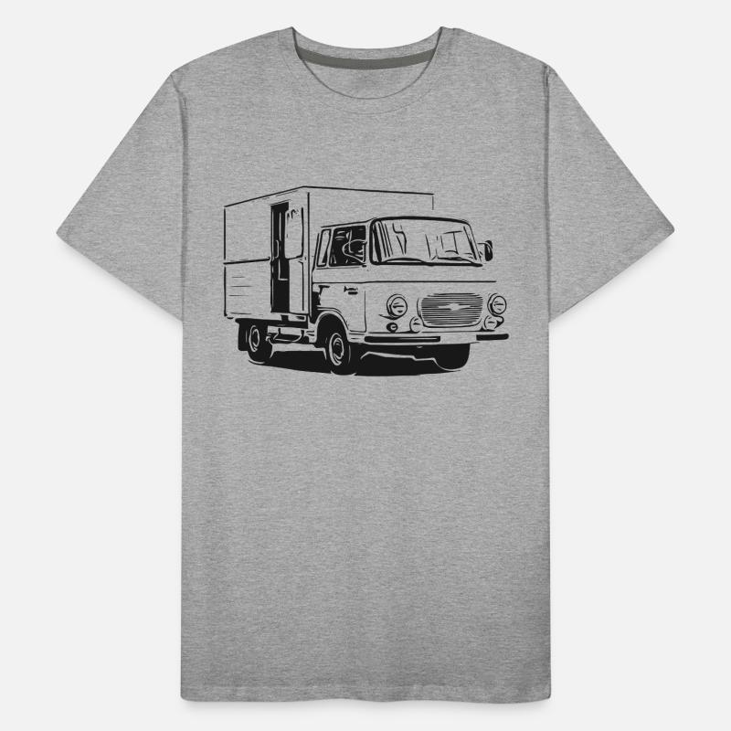 Barkas - Panel van Men's Premium Organic T-Shirt