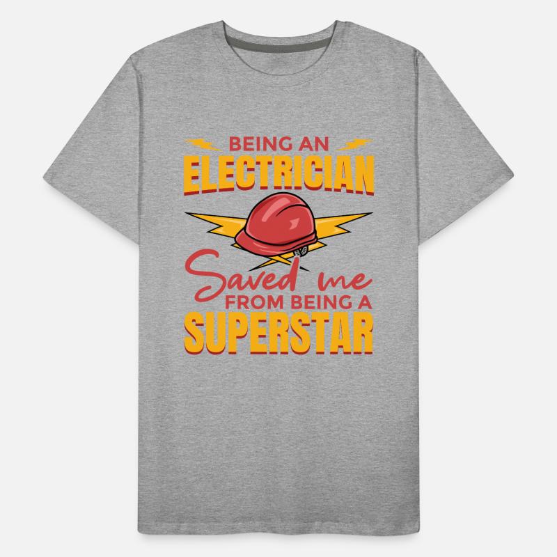 Electrical Engineer Witz Men's Premium Organic T-Shirt