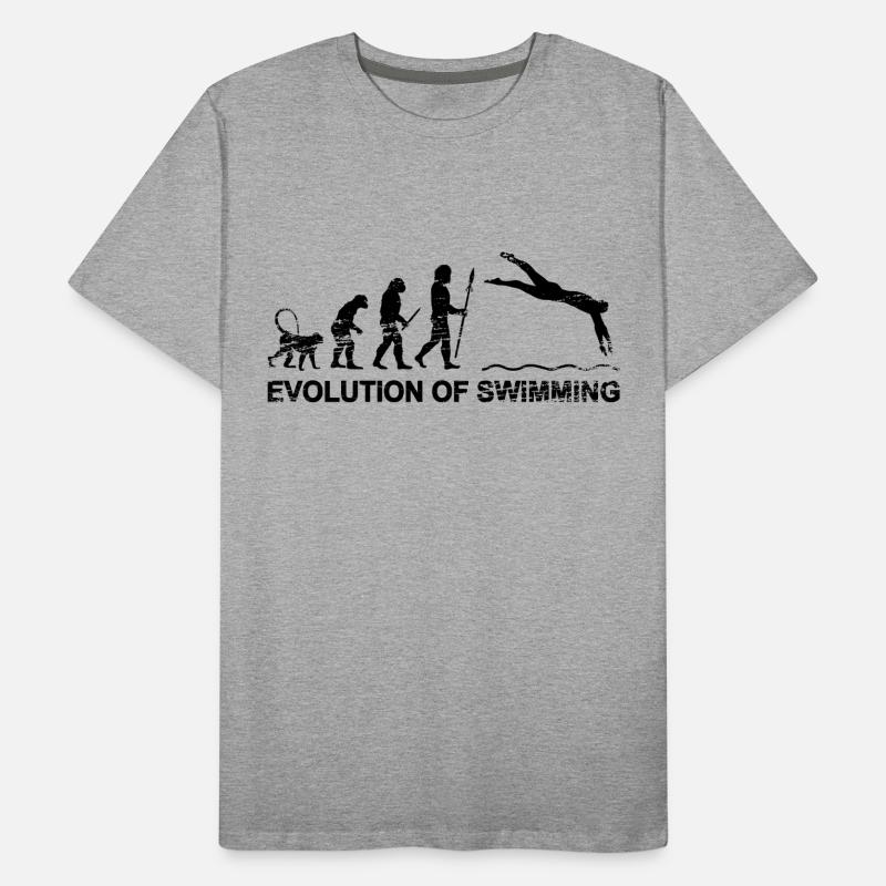 Évolution du flotteur T-shirt bio Premium Homme