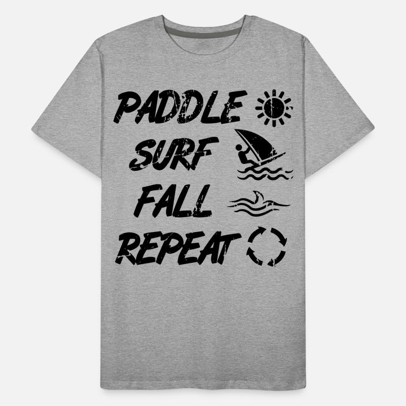 Windsurf Techniken Männer Premium Bio T-Shirt