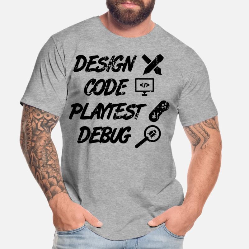 Design Code Playtest Debug Men's Premium Organic T-Shirt