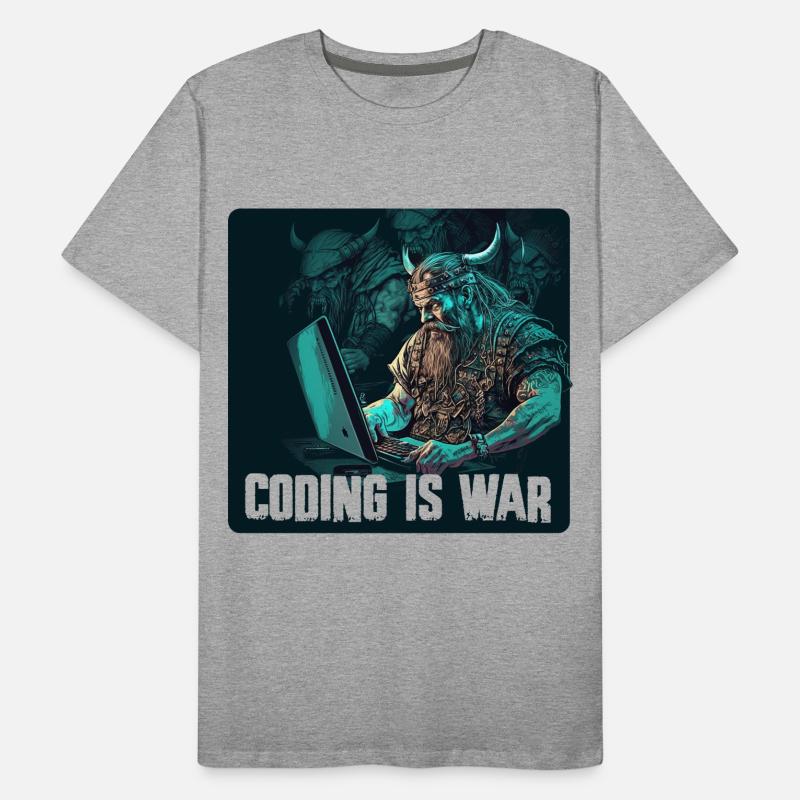 Programmation Vikings T-shirt bio Premium Homme
