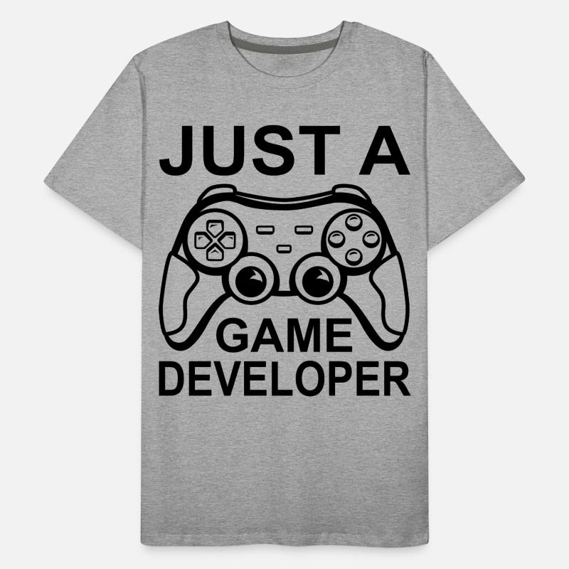 Only one game developer Men's Premium Organic T-Shirt