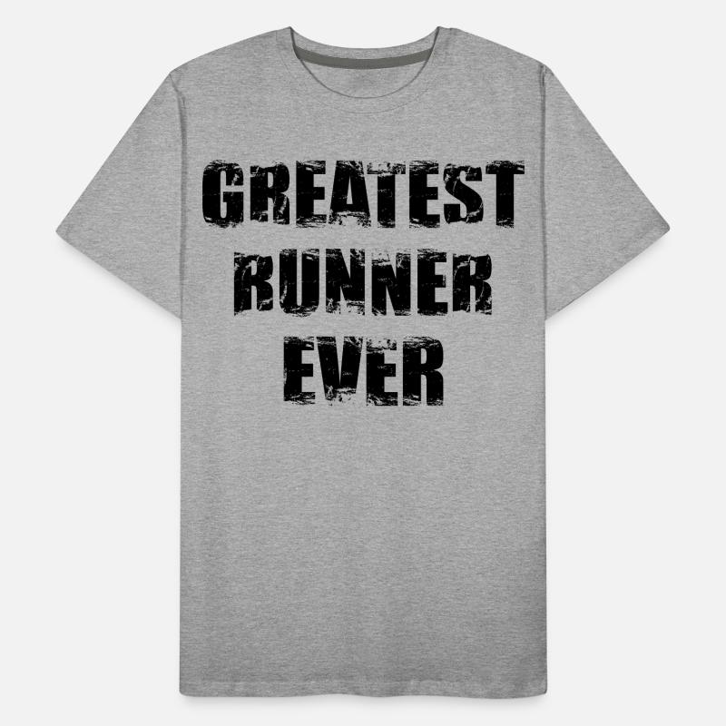 Great runner Men's Premium Organic T-Shirt