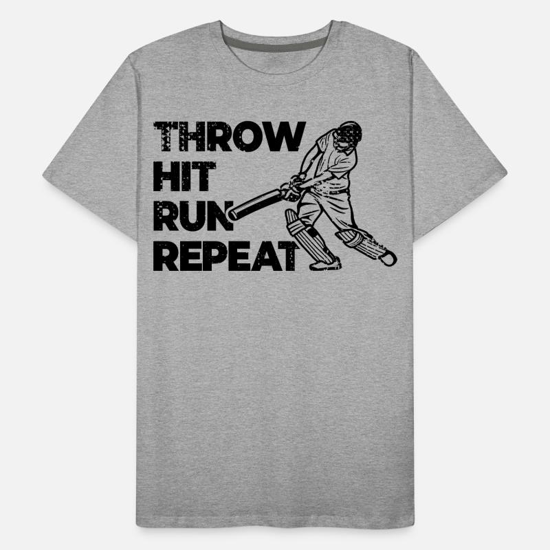 Cricket Techniques T-shirt bio Premium Homme