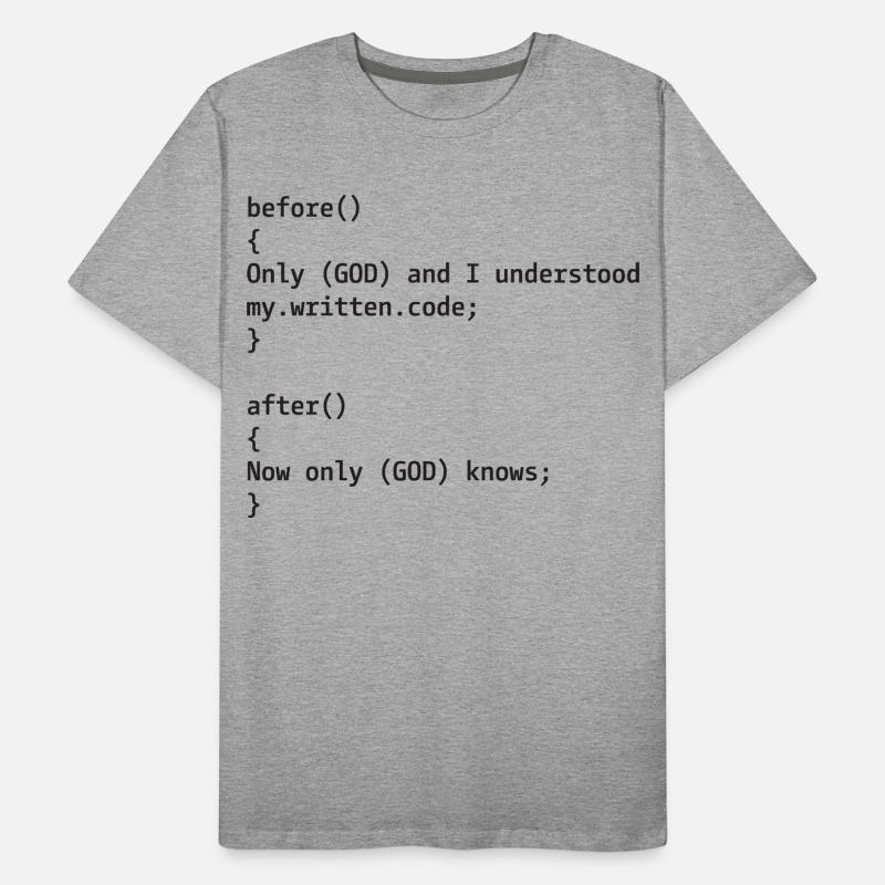 Developer Joke Men's Premium Organic T-Shirt