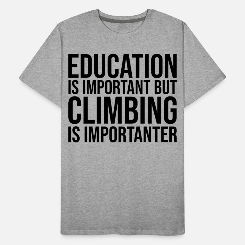 Klettern Männer Premium Bio T-Shirt