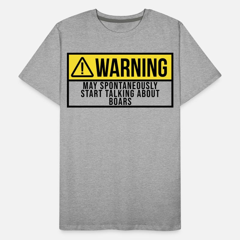 Boar Men's Premium Organic T-Shirt