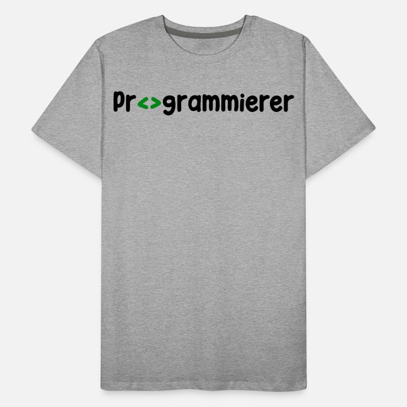 Programmeur, Développeur, Développeur Web, Scripting T-shirt bio Premium Homme