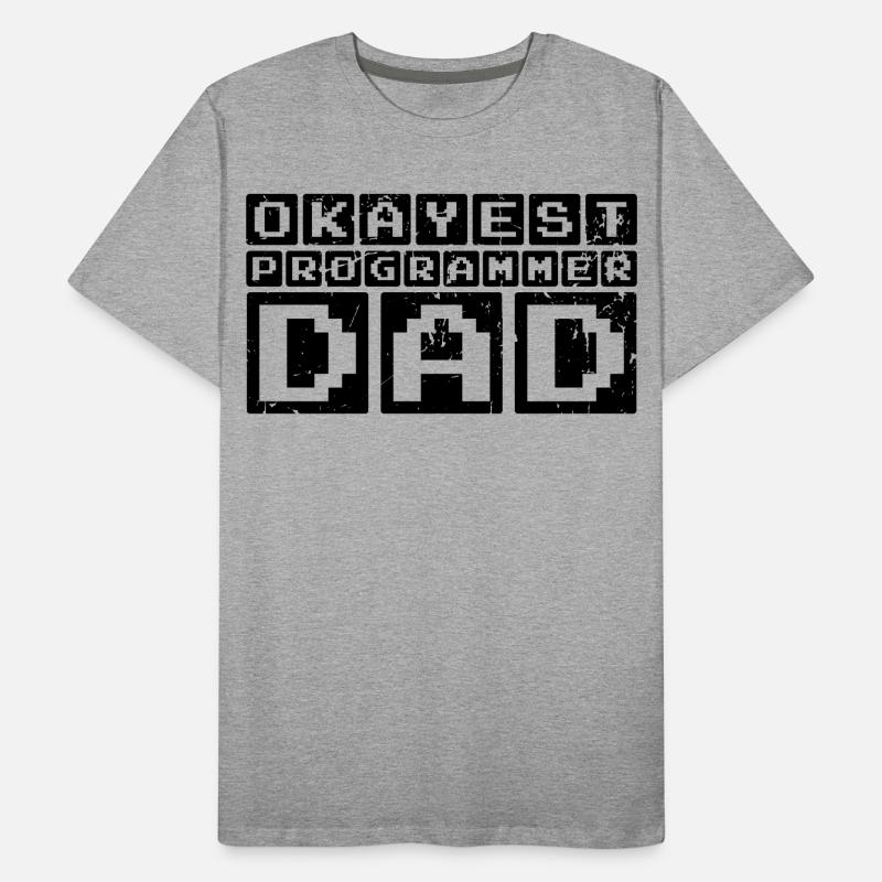 Programmer Dad Men's Premium Organic T-Shirt