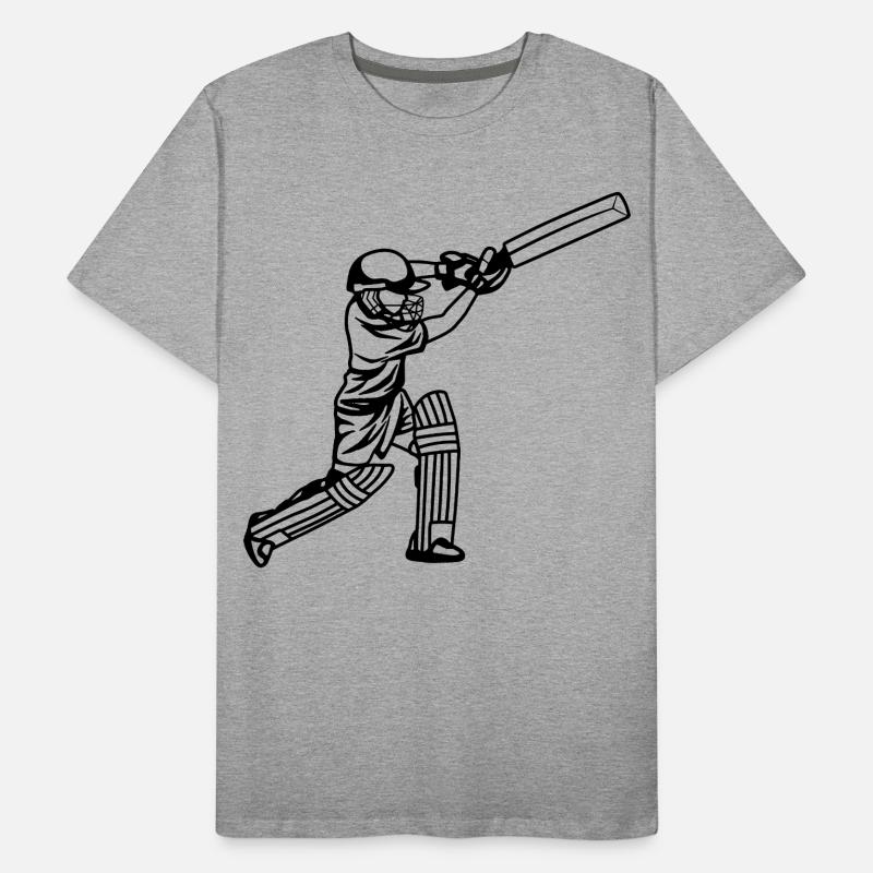 Garçon de cricket T-shirt bio Premium Homme