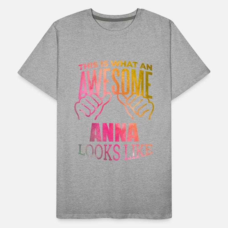 Anna T-shirt bio Premium Homme