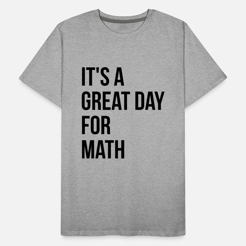 Mathematics Men's Premium Organic T-Shirt