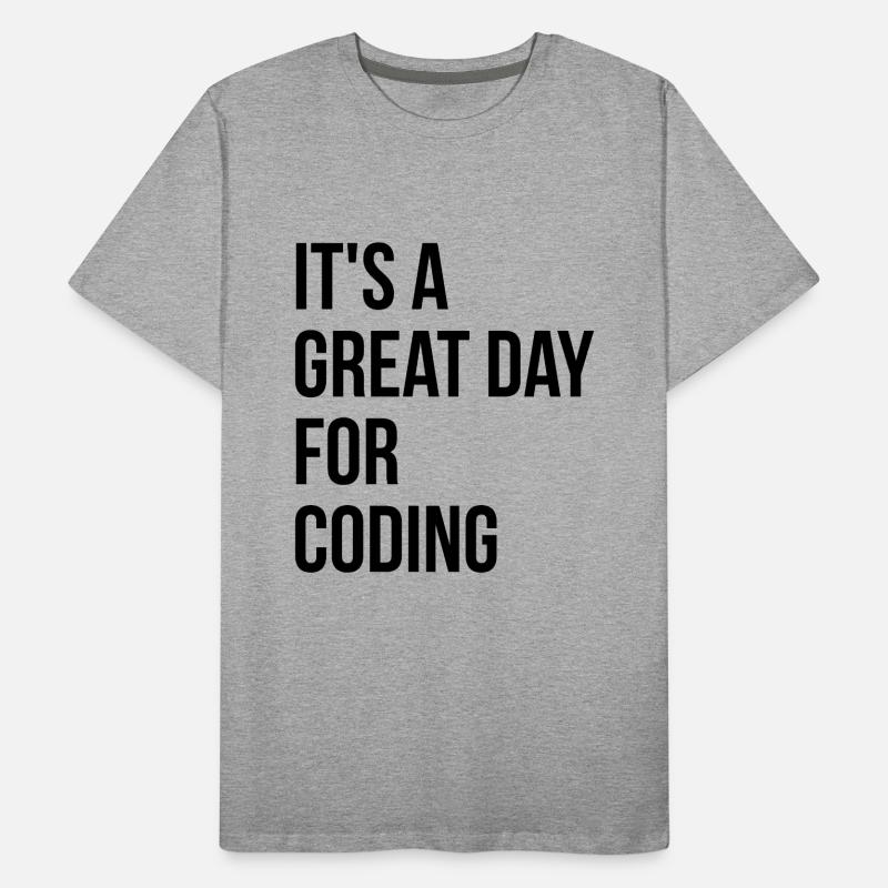 Coding Men's Premium Organic T-Shirt