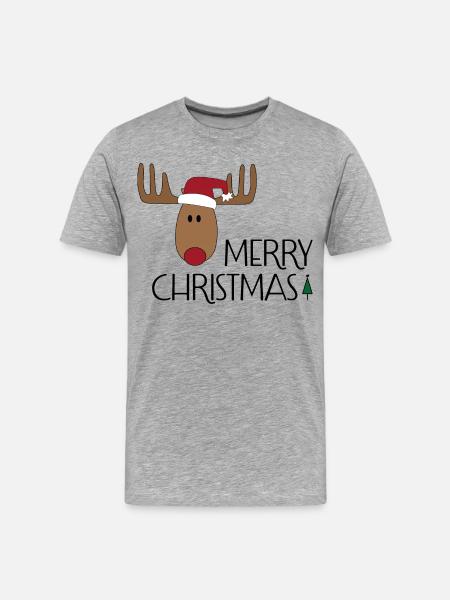 Joyeux Noël - T-shirt bio Premium Homme - gris chiné