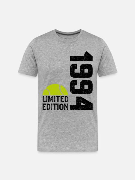 30th Anniversary 1994 Limited Edition Tennis - Men's Premium Organic T-Shirt - heather grey
