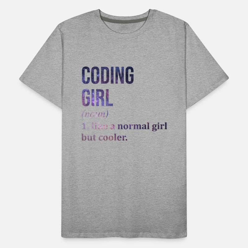 Coding Men's Premium Organic T-Shirt