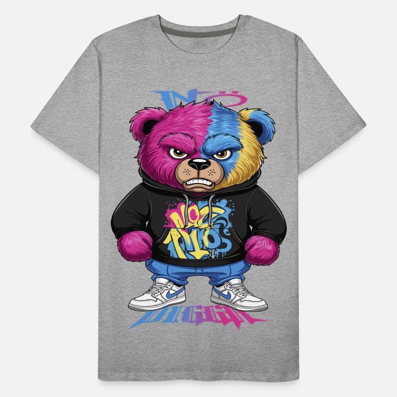 Grumpy Bear Men's Premium Organic T-Shirt