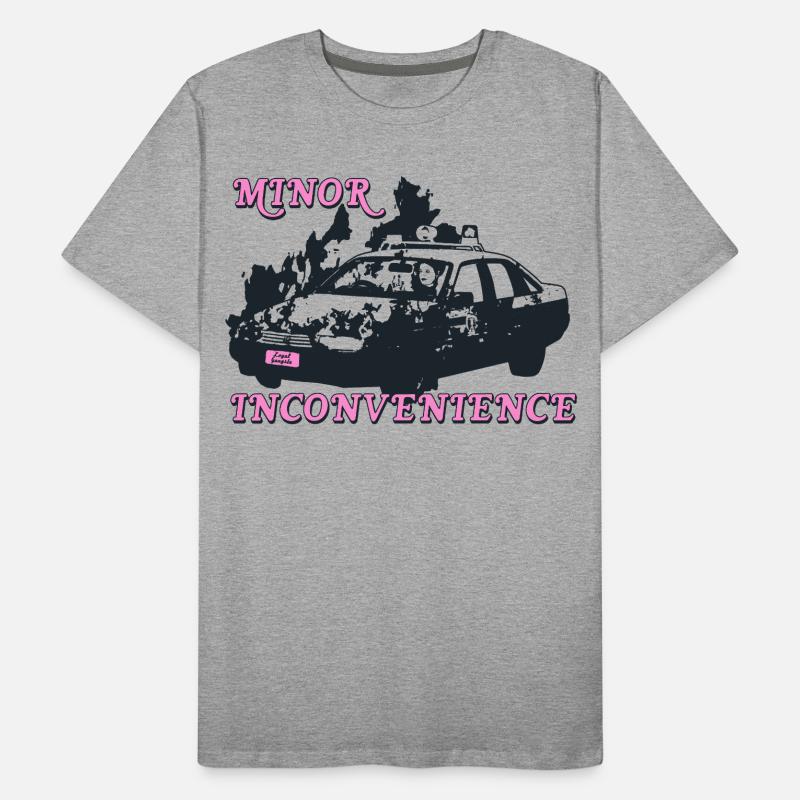 Conception de la déclaration d’inconvénient mineur T-shirt bio Premium Homme