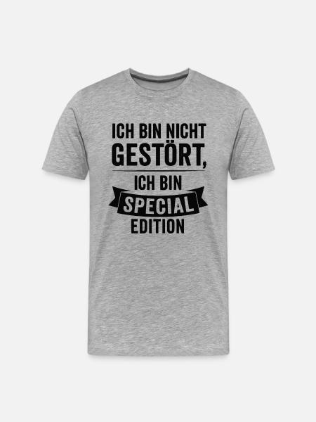 I'm Special Edition - Men's Premium Organic T-Shirt - heather grey