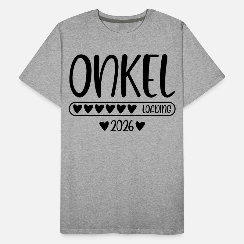 Onkel 2026 loading Männer Premium Bio T-Shirt