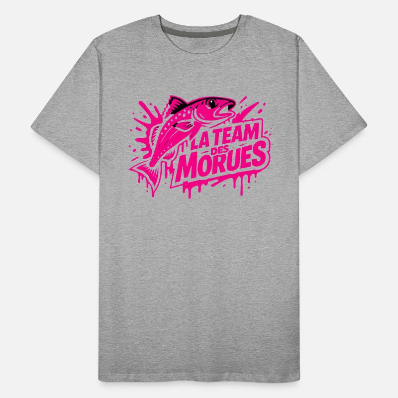 Neon Cod Team Men's Premium Organic T-Shirt