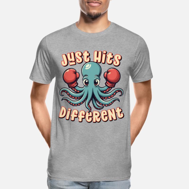 Frappe simplement différemment T-shirt bio Premium Homme