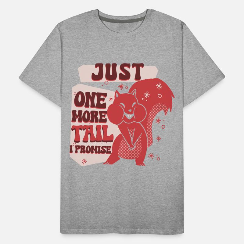 Squirrel Hunter Tree Rat Men's Premium Organic T-Shirt