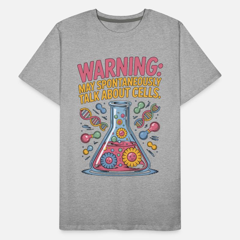 Lab Technician Warning May Medical Laboratory Work Männer Premium Bio T-Shirt