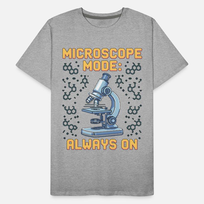 Lab Technician Microscope Mode Always Clinical Lab Männer Premium Bio T-Shirt